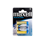 Pila alcalina C (LR14) Blíster 2 unid MAXELL (Envase completo)