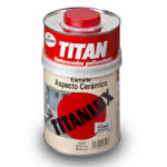 Esmalte aspecto cerámico TITANLUX satinado 750 ml