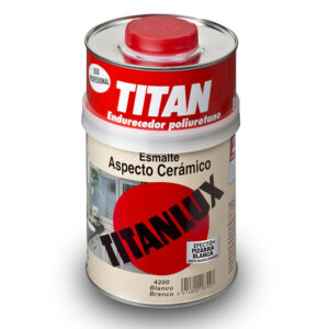 Esmalte aspecto cerámico TITANLUX satinado 750 ml
