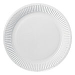 Platos desechables ø 18 cm 150 unidades