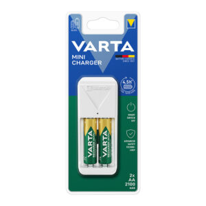 Cargador pilas AA 2100 m/Ah VARTA Mini Charger