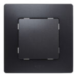 Conmutador de empotrar LEGRAND serie Niloé Negro