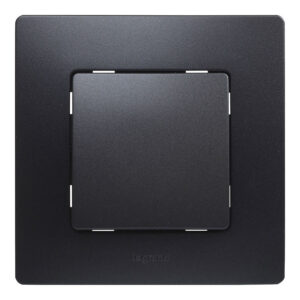 Conmutador de empotrar LEGRAND serie Niloé Negro