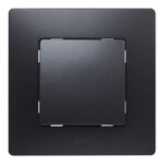 Pulsador de empotrar LEGRAND serie Niloé Negro