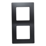 Marco 2 elementos de empotrar LEGRAND serie Niloé Negro