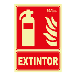 Señal extintor NMZ Clase A 210x300 mm