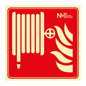 Señal boca incendios NMZ Clase A 210x210 mm