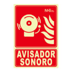Señal avisador sonoro NMZ Clase B 210x300 mm