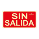 Señal sin salida NMZ Clase B 320x160 mm