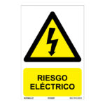 Señal de peligro PVC NMZ "RIESGO ELÉCTRICO"