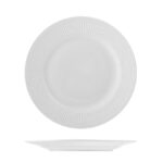 Plato llano porcelana PENGO Ala Dorique 6 unidades