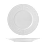 Plato postre porcelana PENGO Ala Dorique 6 unidades
