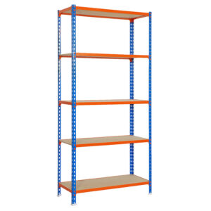 Estantería metálica-madera SIMONRACK Maderclick Plus 5/400