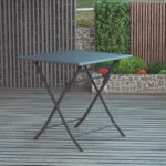 Mesa jardín plegable serie Parma