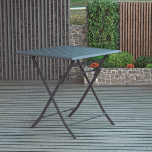 Mesa jardín plegable serie Parma