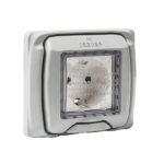 Base enchufe estanca T/T lateral FAMATEL IP55