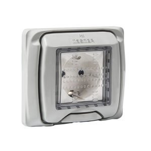 Base enchufe estanca T/T lateral FAMATEL IP55