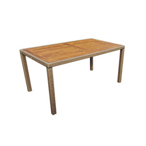 Mesa jardín fija serie Tahití