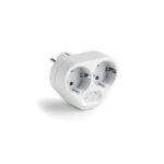 Ladrón adaptador doble TT FAMATEL con interruptor