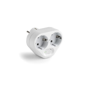 Ladrón adaptador doble TT FAMATEL con interruptor