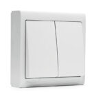 Doble conmutador superficie FAMATEL serie 8000 New