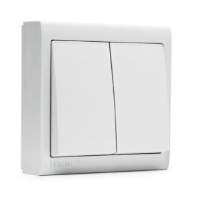 Doble conmutador superficie FAMATEL serie 8000 New