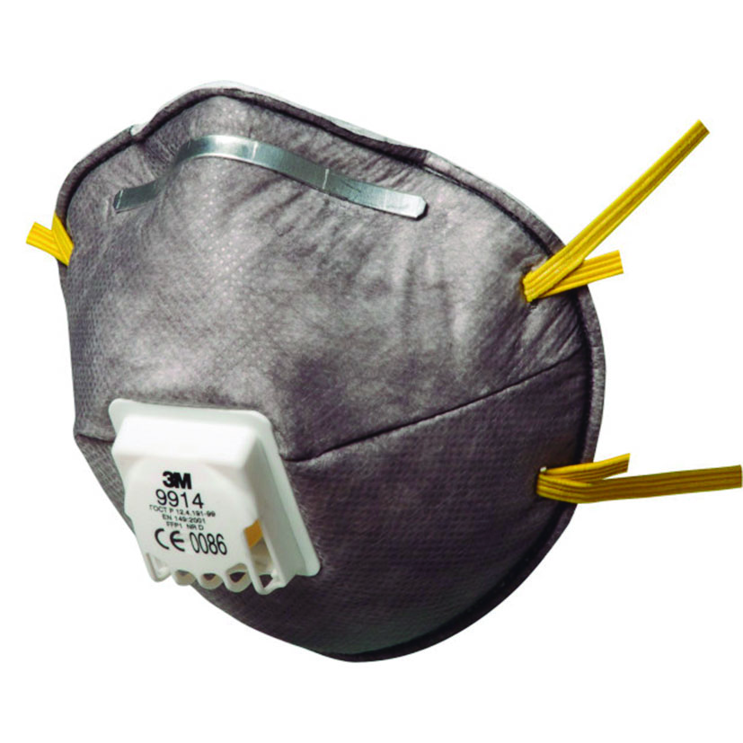 Mascarilla protección FFP1 con válvula 3M 9914 7000034739 10 unidades