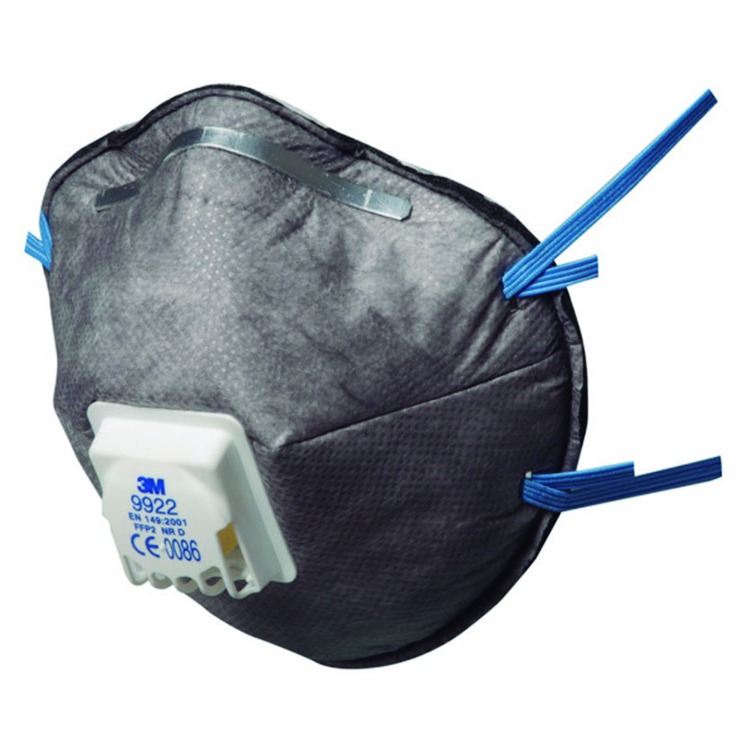 Mascarilla protección FFP2 con válvula 3M 9922 7000088787 10 unidades