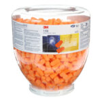 Tapones auditivos desechables 3M serie 1100 botella recarga 7000103721  500 pares
