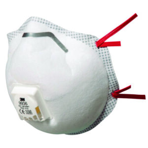 Mascarilla protección FFP3 con válvula 3M 9936  7000052909  5 unidades