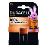 Pila alcalina 6F22 (9V) Blíster DURACELL Plus (Envase completo)
