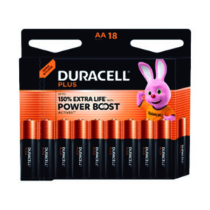 Pila alcalina AAA (LR06) Blíster 18 pilas DURACELL Power Boost (Envase completo)