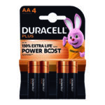 Pila alcalina AA (LR06) Blíster 4 pilas  DURACELL Power Boost (Envase Completo)