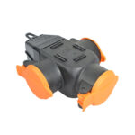 Base triple con tapas DUOLEC IP44
