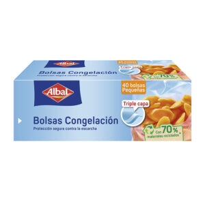 Bolsa congelación ALBAL 19x24 cm