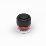 Recambio pulsador simple descarga FOMINAYA cisterna WC negro mate