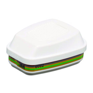Filtro recambio 3M 6092 A1B1E1K1P3 R + formaldehído 7100104317 4 unidades