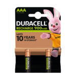 Pila recargable AAA (LR3) Blíster 2 pilas DURACELL (Envase completo)