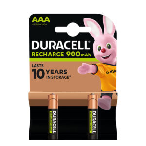 Pila recargable AAA (LR3) Blíster 2 pilas DURACELL (Envase completo)