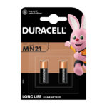 Pila alcalina 23A (MN21) Blíster 2 pilas DURACELL Security (Envase completo)