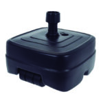 Base parasol resina negro 45 L