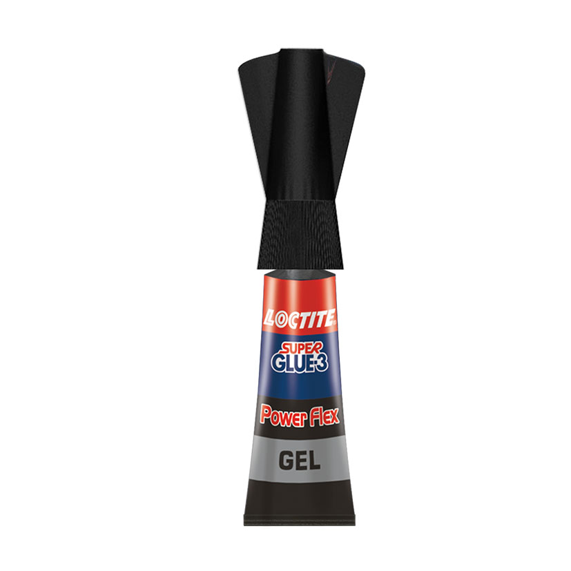 Loctite Super Glue 3 Power Gel Mini Trio Adhesivo instantáneo máxima flexibilidad en formato 3 monodosis 1gr - Imagen 2