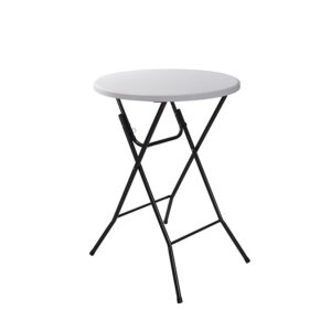 Mesa plegable redonda HABITEX SerieTay 80 cm