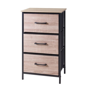 Cajonera 3 cajones serie Metal Black