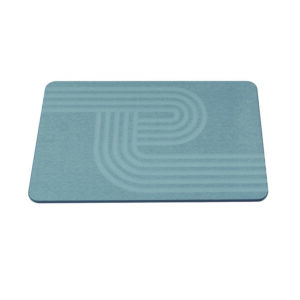 Alfombra baño WENKO Manhattan gris 39x60 cm