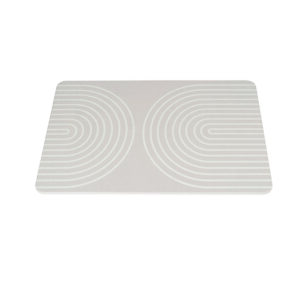 Alfombra baño WENKO Manhattan beige 39x60 cm