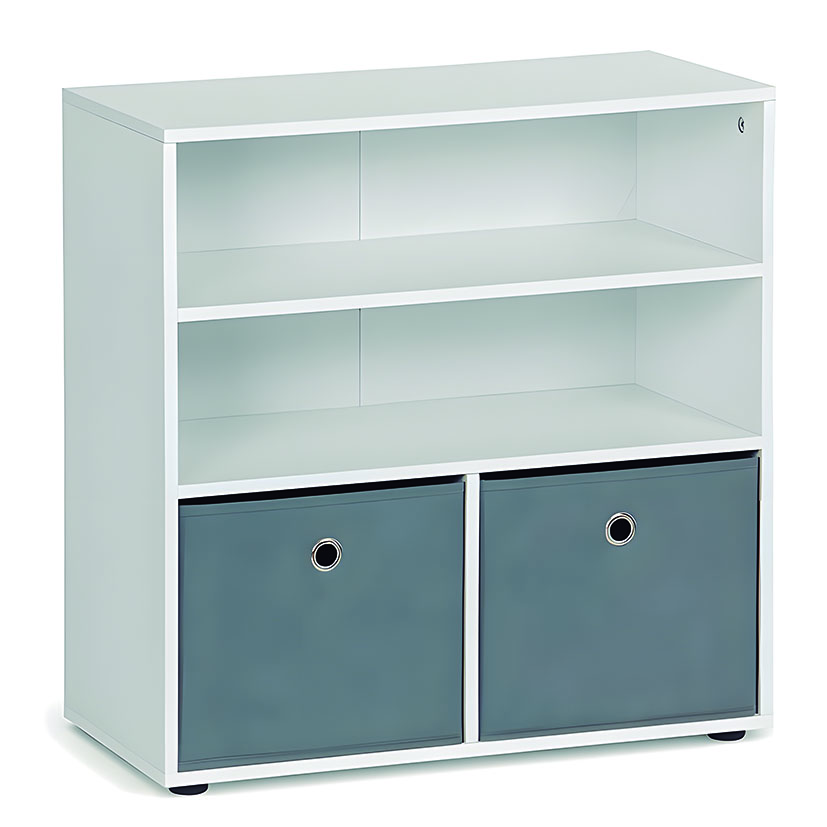 Estantería madera 3 niveles serie Grey