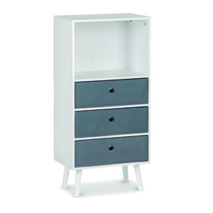 Estantería de madera 4 niveles serie Grey