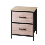 Cajonera 2 cajones serie Metal Black