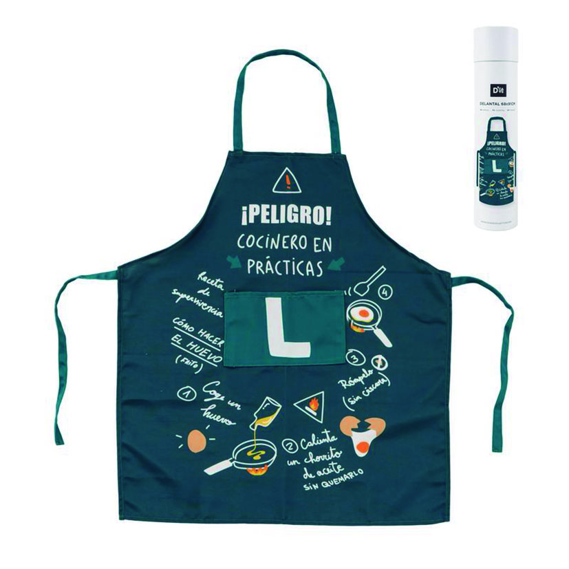 Delantal unisex Cocinero en prácticas